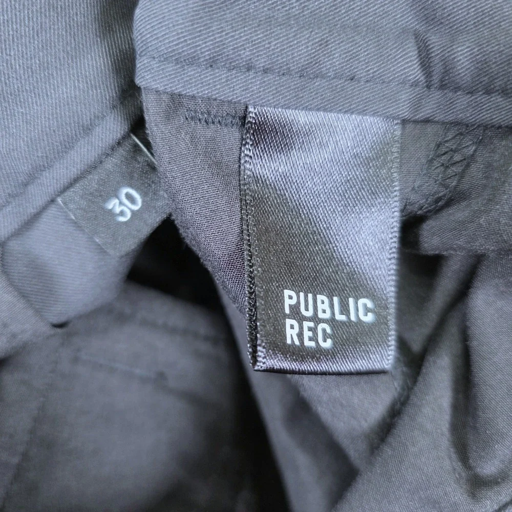 Public Rec All Day Every Day Mens 30 Black Golf Performance Athletic Shorts